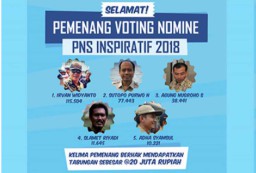 ASN Inspiratif 2018, Kasatpol PP Kota Surabaya Salip Sutopo