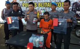 2 Kg Bahan Peledak Diamankan dari Tangan Pemuda di Blitar
