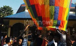 Membahayakan, Polisi Akan Tindak Penerbang Balon Udara di Ponorogo