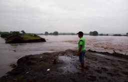 100 Hektar Sawah di Mojokerto Terendam Akibat Tanggul Sungai Jebol