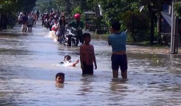 BPBD Tegur Kontraktor Penyebab Tiga Desa di Blitar Terendam Banjir
