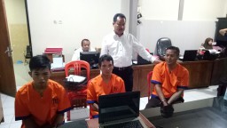 Usai Pesta di Lokalisasi, Tiga Residivis Bobol Rumah