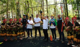 Serunya Rafting dan Memanah di Festival Songgon Banyuwangi