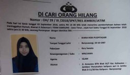   Pengumuman! Wanita Cantik di Banyuwangi ini Dilaporkan Hilang