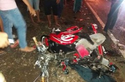 Adu Banteng dengan Truk, Dua Biker Tewas