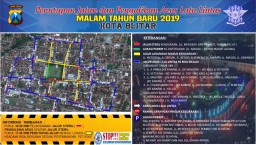 Wajib Tahu! Ini Jalan yang Ditutup Pada Malam Tahun Baru di Blitar