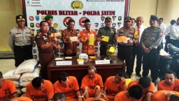 Operasi Pekat Semeru, Polisi di Blitar Amankan 25 Tersangka