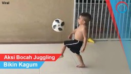 Video: Aksi Bocah Juggling Bola Bikin Kagum