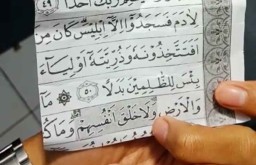 Viral Nota dari Potongan Alquran di Ponorogo, Polisi: Kami Selidiki