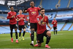 Hajar City 2-0 di Etihad, Skuad MU Bungkam Ancaman Mahrez