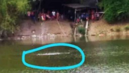 Antisipasi Buaya, Polisi Gelar Patroli di Aliran Sungai Bengawan Solo
