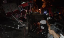Ini Kronologi Tabrakan Maut Dua Bus di Banyuwangi