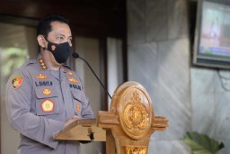 Presiden Jokowi Lantik Listyo Sigit Jadi Kapolri Baru