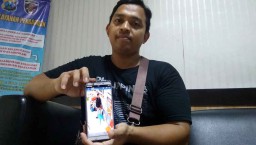 Aksi Maling HP di Tulungagung Terekam CCTV