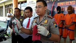 16 Kali Curi Motor, 2 Residivis ini Diringkus di Banyuwangi
