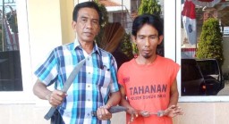 Tagih Utang Pakai Parang, Pemuda di Surabaya Diciduk Polisi