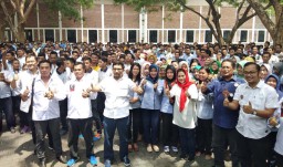 Temui Pekerja Mebel, Machfud Arifin: Rugi Kalau Enggak Coblos Jokowi