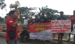 Peresmian Perubahan Nama Dua Jalan di Surabaya Didemo