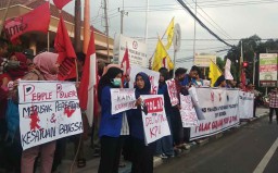 Tolak People Power, Mahasiswa di Mojokerto Gelar Aksi Damai