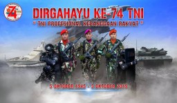 HUT TNI ke 74, Ini Pesan Presiden Joko Widodo