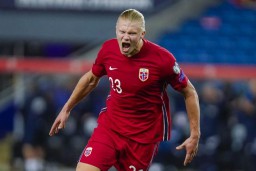 Tundukkan Gibraltar, Erling Haaland Cetak Hattrick Kedua untuk Timnas Norwegia
