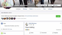 Akun Facebook Kadindik Jatim Dibobol, Peretas Unggah Status Tak Elok