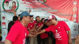 Relawan Jokowi Surabaya Tak Gentar Meski SBY Tour de Jatim