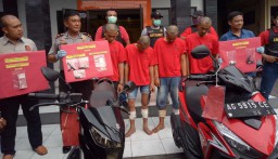 Komplotan Spesialis Curanmor Antar Kota Ditembak