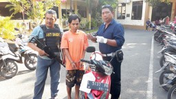 Pria ini Mencuri Motor Demi Biaya Persalinan Istri