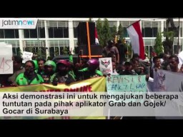 Video: Ratusan Driver Online Gelar Aksi Demonstrasi