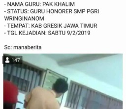 Siswa Persekusi Guru di Gresik, Polisi: Korban Sudah Beri Keterangan