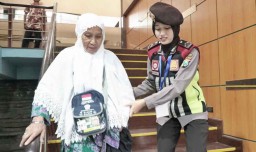 Berita Foto: JCH Kloter 1 Embarkasi Surabaya Siap Menuju ke Tanah Suci