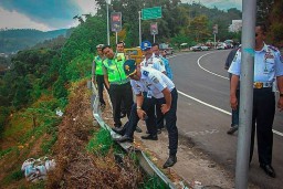 Jalur Maut Honda CRV Nggelundung di Sarangan Dievaluasi Polisi