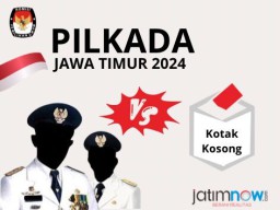 5 Paslon Tunggal Lawan Kotak Kosong di Pilkada Jatim