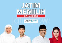 Hasil Situng KPU, Pasangan Khofifah-Emil Menang Tipis di Surabaya