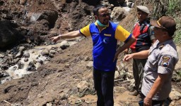 Jembatan Dayakan Ponorogo yang Rusak Akibat Longsor Mulai Dibangun