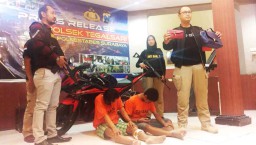 Duo Jambret di Surabaya ini Pakai Motor Sport saat Beraksi