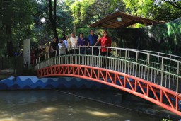 Wali Kota Risma Resmikan Jogging Track dan Media Center di KBS