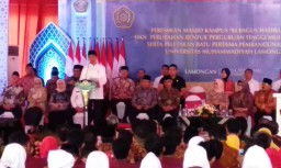 Jokowi: Bu Iriana Juga Kuliah di Universitas Muhammadiyah