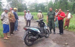 Motor Diduga Hasil Curian di Malang ini Dibuang ke Jurang