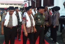 Safari Ramadan, Kapolri dan Panglima TNI Kunjungi Polrestabes Surabaya