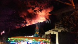 Pasar di Banyuwangi Terbakar, Api Melalap Lapak Pakaian