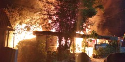 Rumah Warga Magetan ini Terbakar Saat Ditinggal Nonton TV