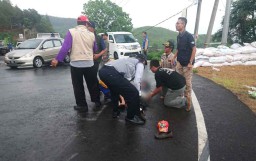 Rem Blong, Biker Vario Tabrak Yamaha Vixion di Mojokerto