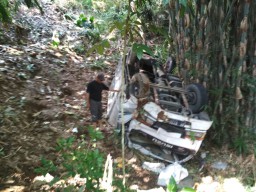 Truk Rombongan Pesilat Nyemplung ke Jurang, Seorang Pendekar Tewas