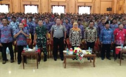 Gubernur Khofifah Minta Kades Jadi Ujung Tombak Sukseskan Pemilu 2019