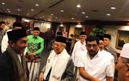 KH Ma'ruf Amin Tantang Timses Menangkan 70 Persen di Jawa Timur