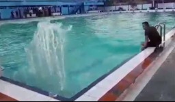 Kolam Renang di Juanda ini Bisa Baca Bencana? Ini Cerita Sang Penjaga 