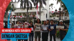 Video: Membingkai Kota Surabaya Lewat Sketsa