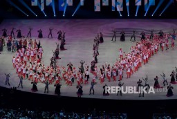Pembukaan SEA Games 2019, Kontingen Indonesia Disambut Meriah